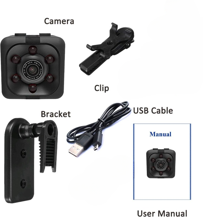 SQ6 Mini Spy Camera – HD
