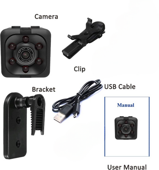 SQ6 Mini Spy Camera – HD