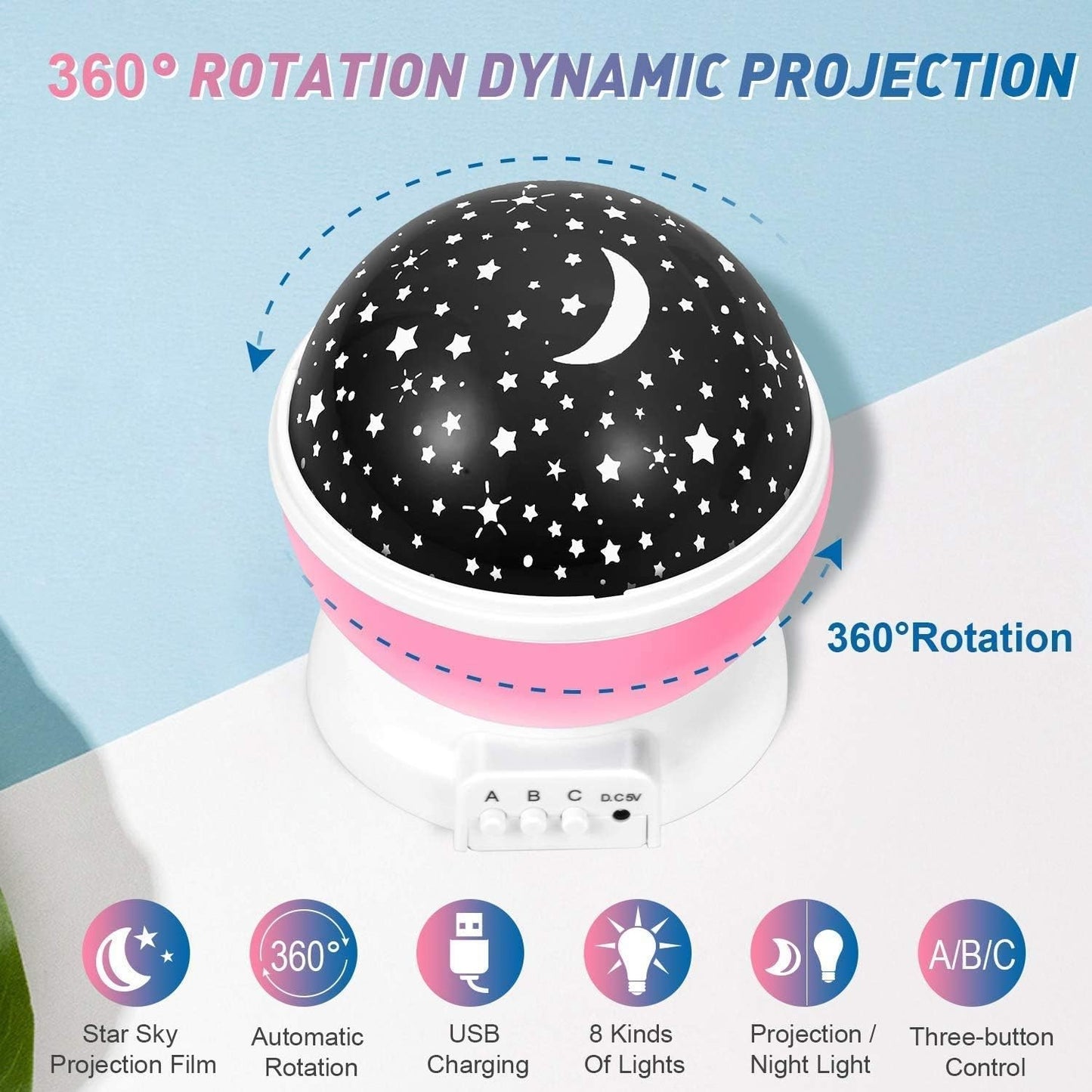 Night Light Star Lamp