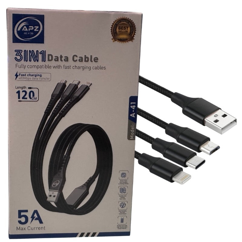 3-in-1 Fast Charging Cable