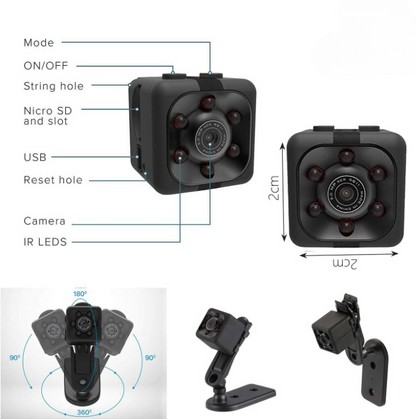 SQ6 Mini Spy Camera – HD
