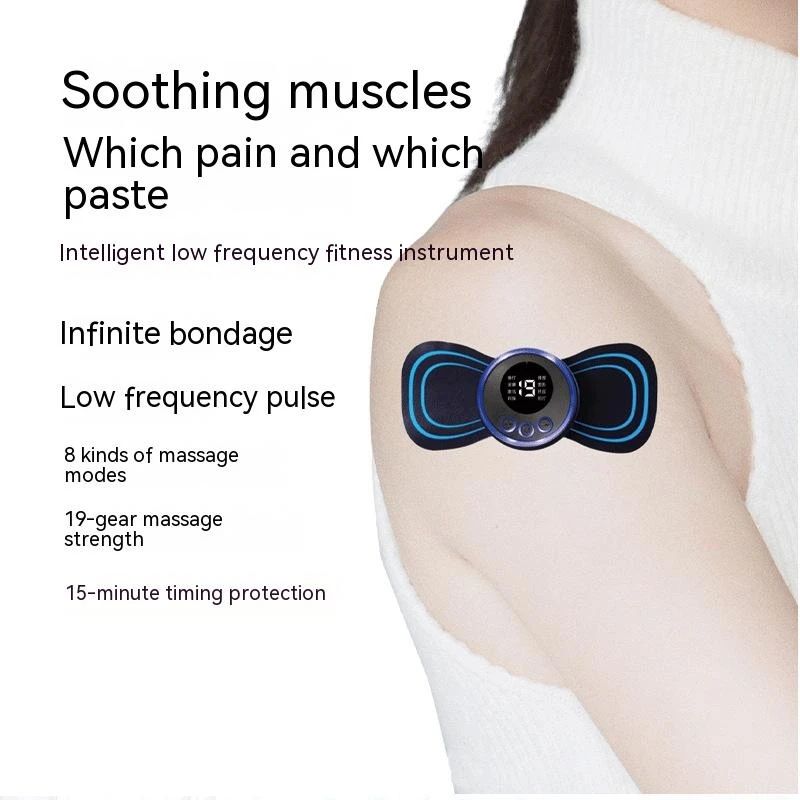 EMS Mini Electric Neck Back Body Massager