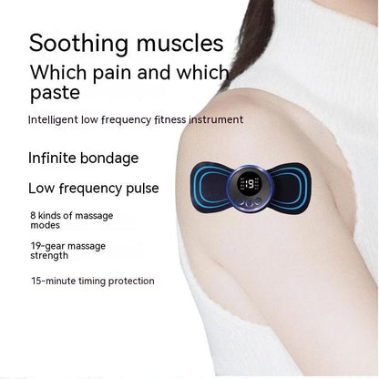 EMS Mini Electric Neck Back Body Massager
