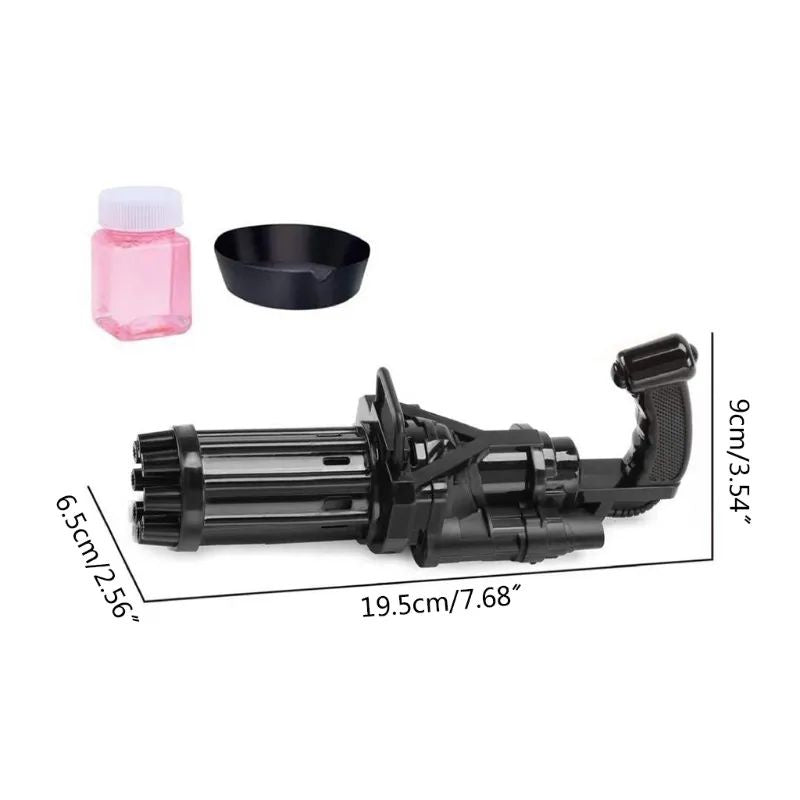 Kids Automatic Bubble Gatling Gun