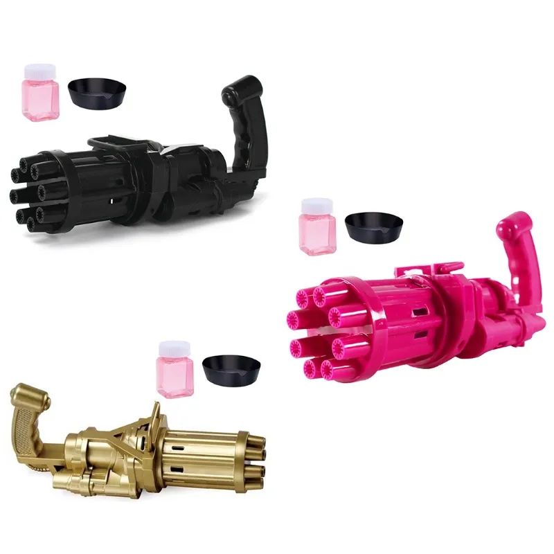Kids Automatic Bubble Gatling Gun